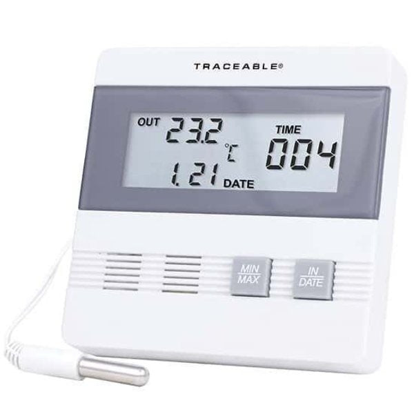 Traceable Time and Date Digital Thermome