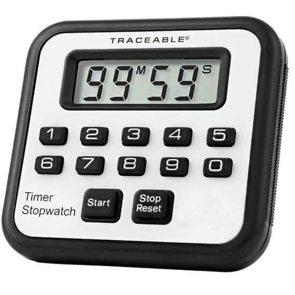 Traceable Alarm Timer/Stopwatch with Cal