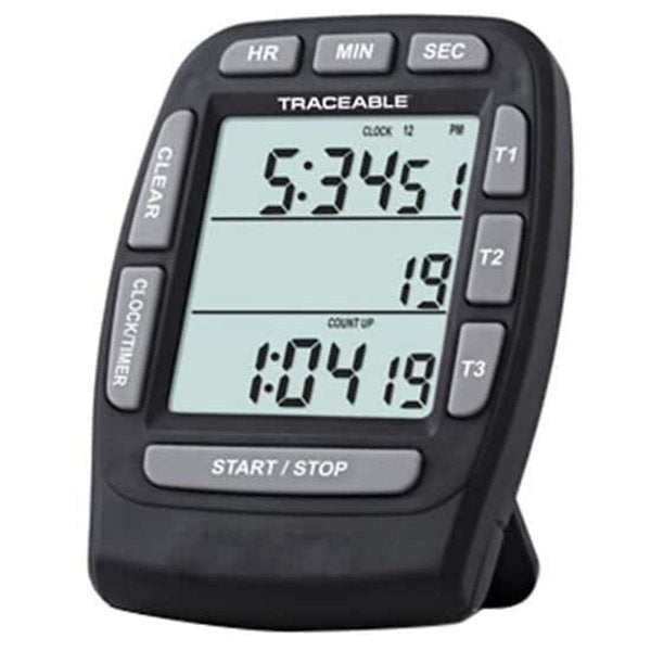 Traceable Triple-Display Digital Clock/T