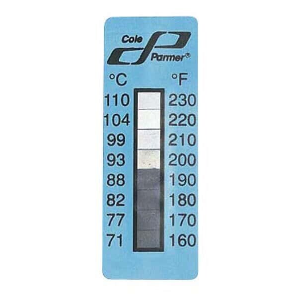 Irreversible 5 to Pt Vertical Temp, PK 10