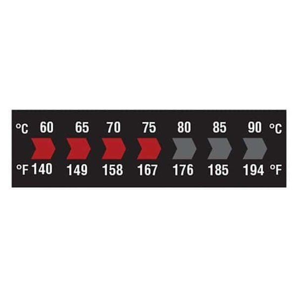 Reversible 7-Point Horizontal Temp, PK 10