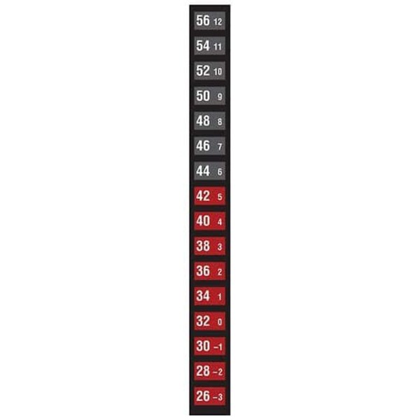 Reversible 16-Pt Vertical Temp Lab, PK 10