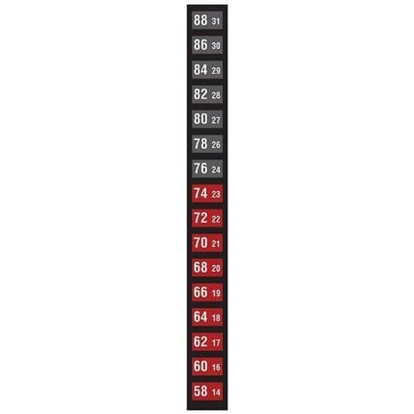 Reversible 16-Pt Vertical Temp Lab, PK 10