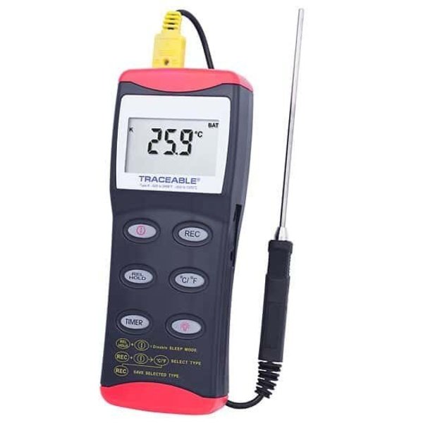 Traceable Thermocouple Thermometer with