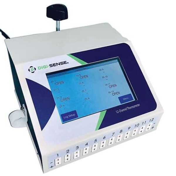 Touchscreen 12 Channel Scanning Data Log