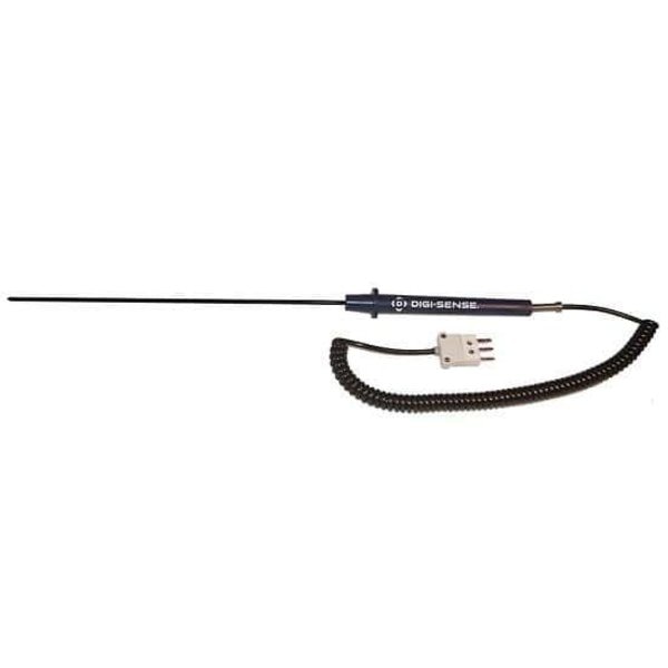 PFA-Ctd RTD Probe, 100 Ohm, ANSI 3-Blade