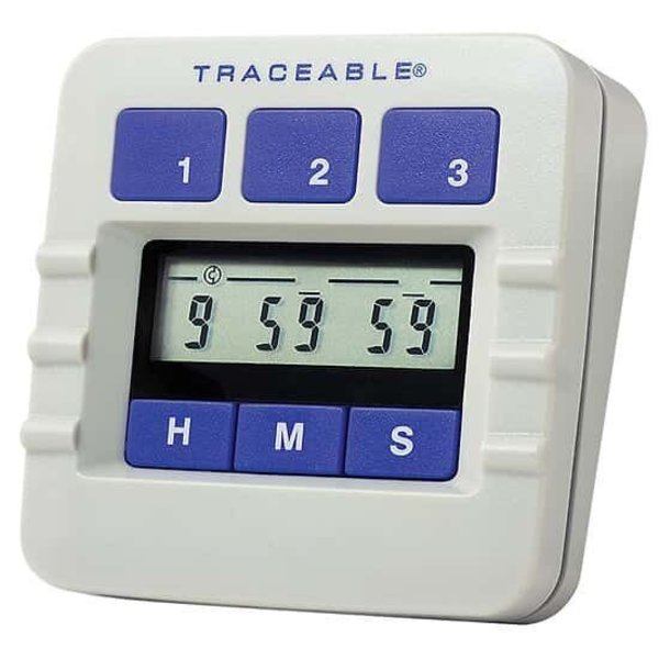 Traceable Single-Display Triple-Event La