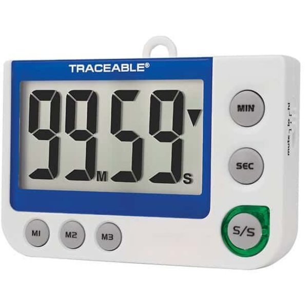 Traceable Flashing LED Big-Digit Timer w