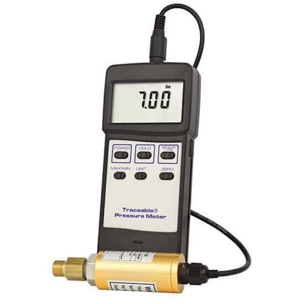 Traceable Pressure/Vacuum Gauge with Cal