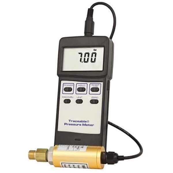 Traceable Pressure/Vacuum Gauge with Cal
