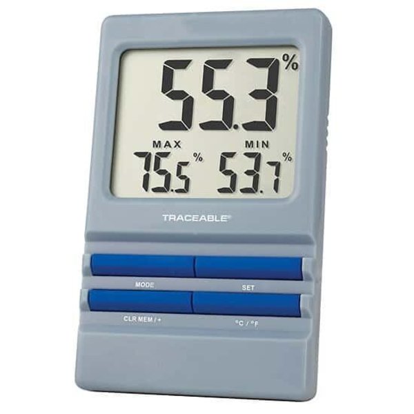 Traceable Thermohygrometer with Alarm an
