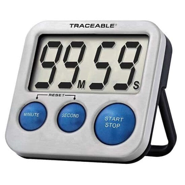 Traceable Blue-Steel Digital Timer with