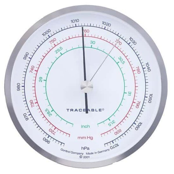 Traceable Three-Scale Dial Barometer wit