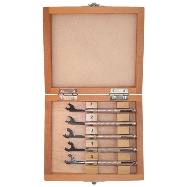 Mini Deluxe Met Wrench Set, 5 Pc