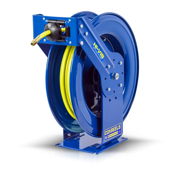 TSH-N-375-HV Supreme Duty Spring Rewind Hi-Vis Safety Hose Reel