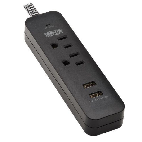 Surge Protector 2 Outlet 2 Usb
