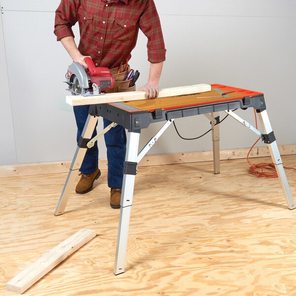 Sawhorse, 4 in 1 WrkbnchScffldCreeprDolly