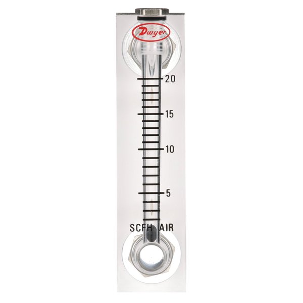 Flowmeter, Range 6-5 Gph Water