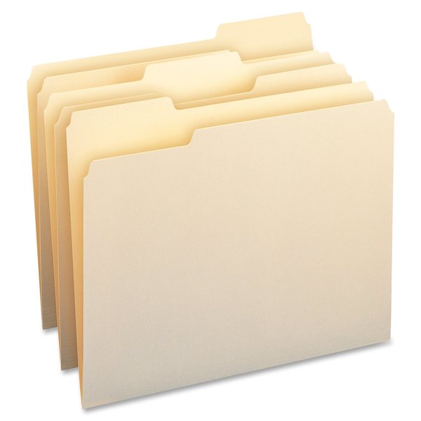Folder, File, Ltr, 1/3 Ast, Mla, PK100