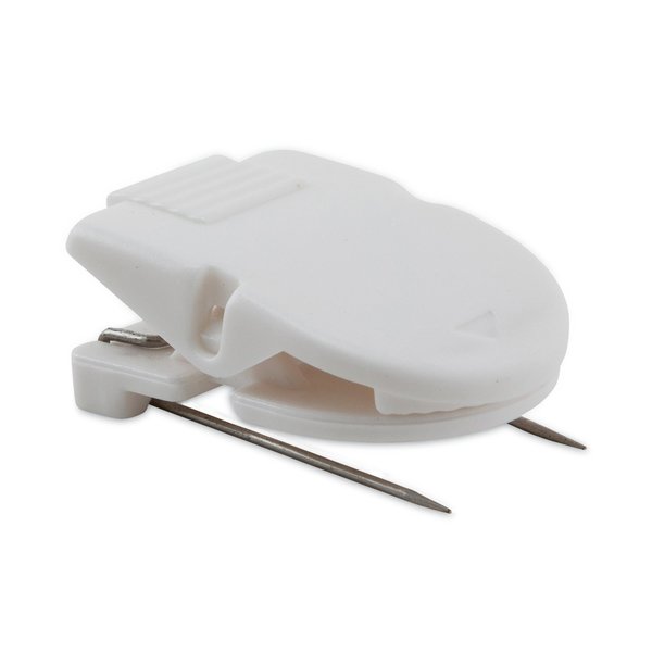 Panel Wall Clips Fabric Panels, Wht, PK4
