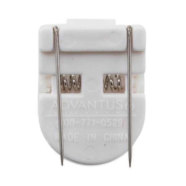 Panel Wall Clips Fabric Panels, Wht, PK4