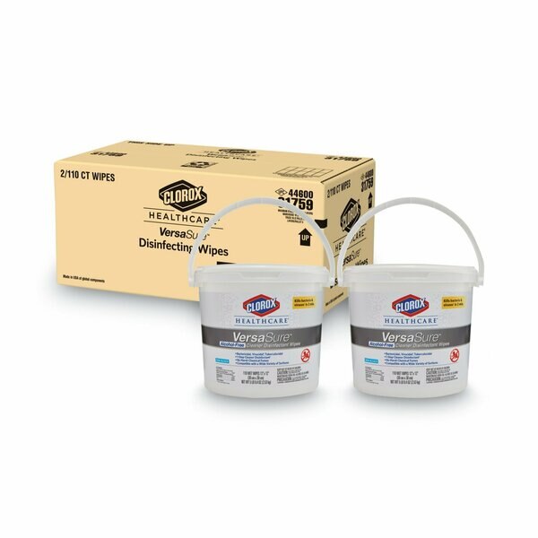 Towels & Wipes, White, Bucket, Nonwoven Fiber, Hospitals; Medical Facilities; Nursing Homes