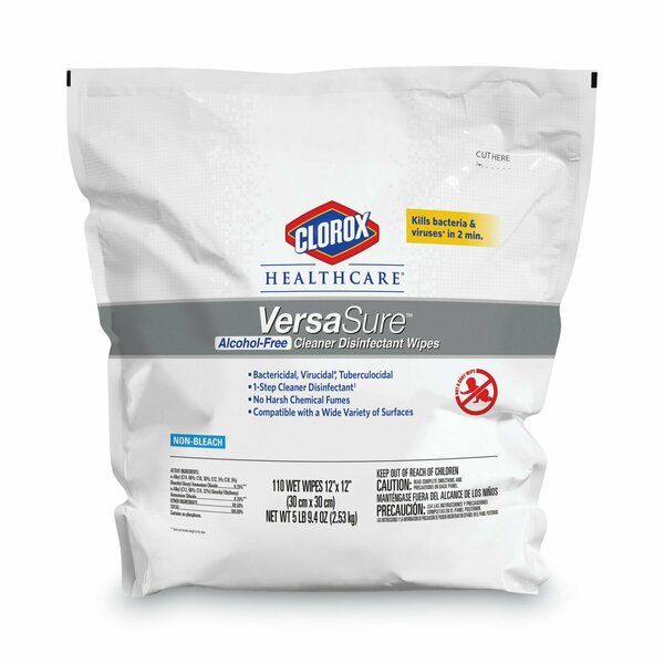 Towels & Wipes, White, Nonwoven Fiber, Hospitals; Medical Facilities; Nursing Homes, 110 Wipes