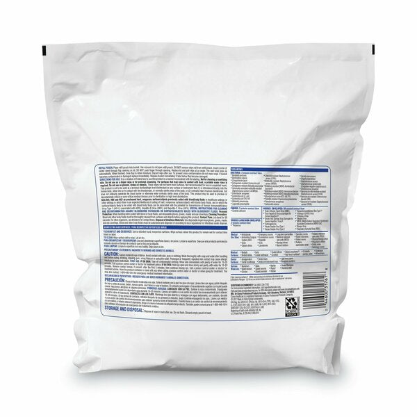 Towels & Wipes, White, Nonwoven Fiber, Hospitals; Medical Facilities; Nursing Homes, 110 Wipes