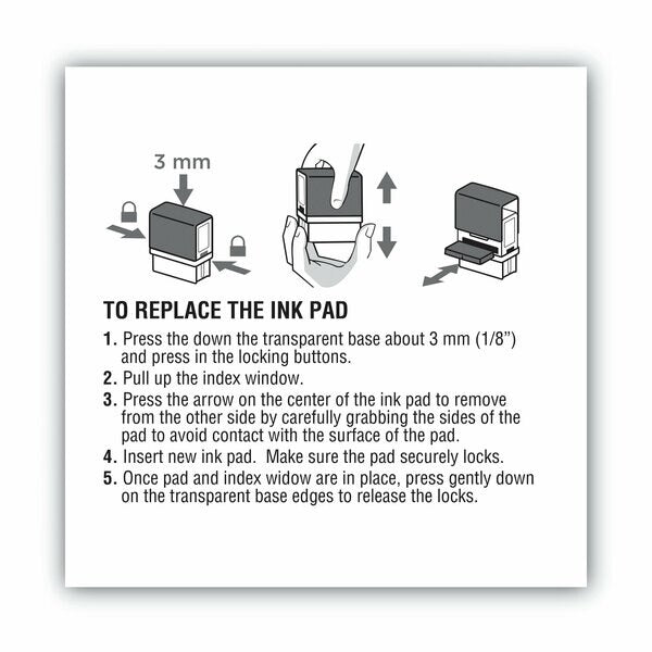 Replacement Ink Pad, Red