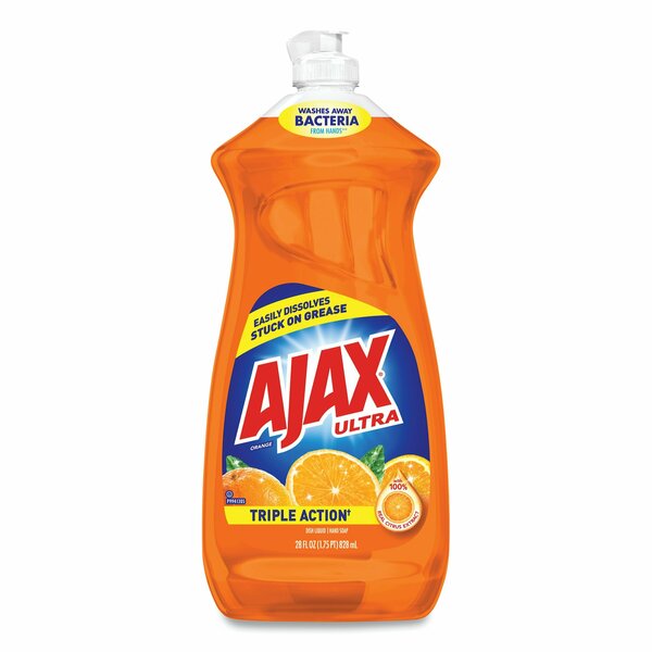 Dish Detergent, Liquid, Orange Scent, 28 oz Bottle, PK9