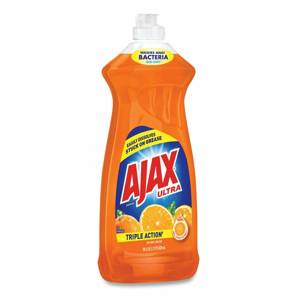 Dish Detergent, Liquid, Orange Scent, 28 oz Bottle, PK9