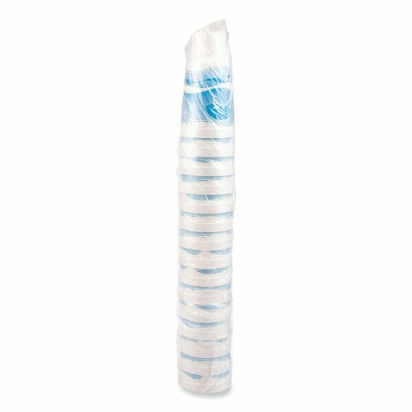 Horizon Flush Fill Foam Cup, Hot/Cold, 44 oz., Ocean Blue/White, PK300
