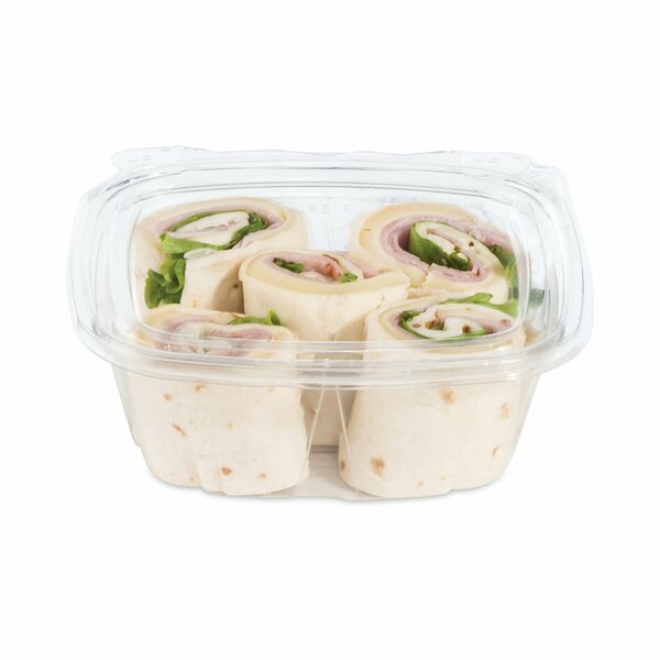 ClearPac Container, 4.9 x 2 x 5.5, 12 oz, Clear, PK200
