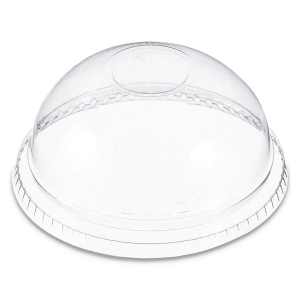 Plastic Dome Lid, Fits 6-22 oz. Cups, Clear, PK1000