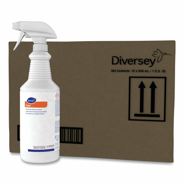 Foaming Acid Restroom Cleaner, Fresh Scent, 32 oz Spray Bottle, PK12