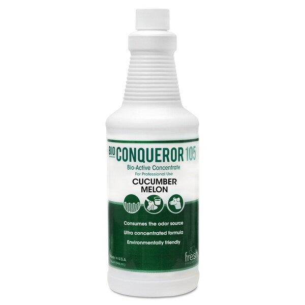 Bio Conqueror 105 Enzymatic Odor Counteract Conc, Cucumber, 1qt, PK12