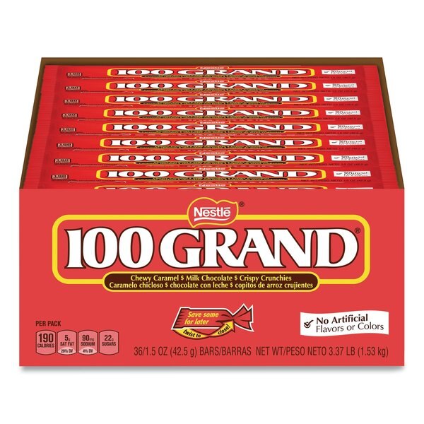 Chocolate Candy Bars, Full Size, 1.5 oz, PK36