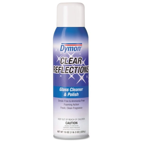 Liquid Glass Cleaner, Clear, Neutral, Aerosol Can