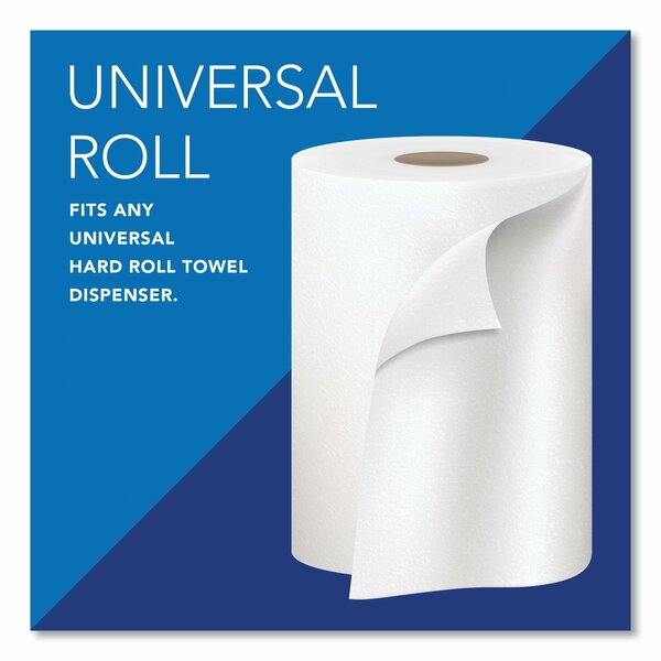 Hardwound Roll Towel Towels & Wipes, 1, White, 12 PK