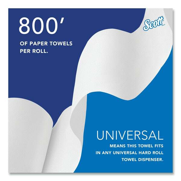 Hardwound Roll Towel Towels & Wipes, 1, White, 12 PK