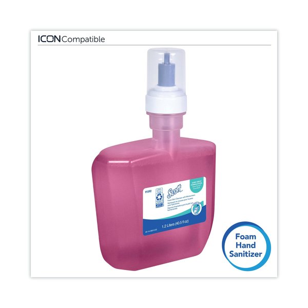 Pro Foam Skin Cleanser w/Moisturizers, Citrus Floral, 1.2L Refill, PK2
