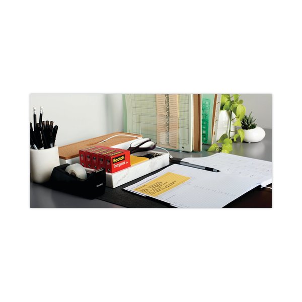 Transparent Tape, 3/4x1000in., Clear, PK24