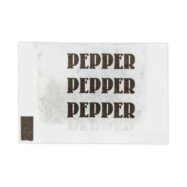 Pepper Packets, 0.1 g Packet, PK3000, 3000PK
