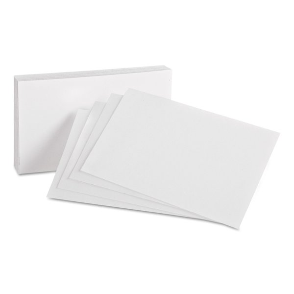 Index Cards, Plain, 4x6