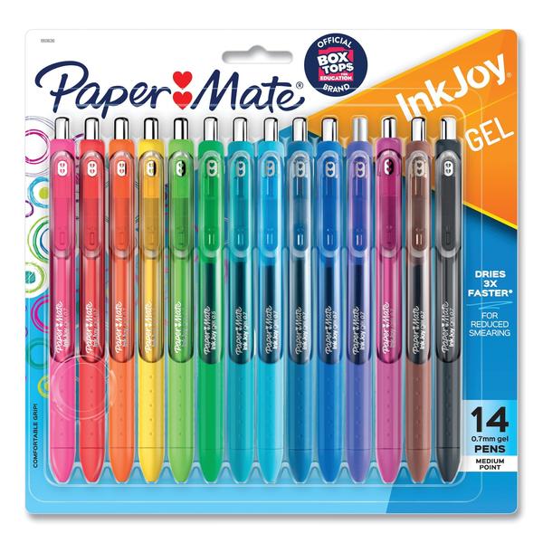 InkJoy Gel Retractable Pen, Assorted, PK14
