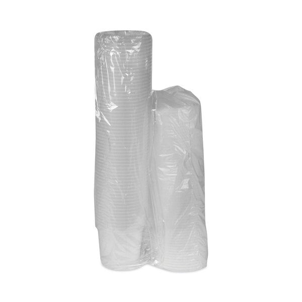 DELItainer Microwavable Combo, 24 oz, 4.55 x 4.55 x 4.35, Clear, PK240 PK