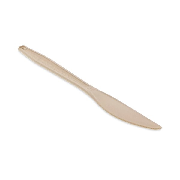 EarthChoice PSM Cutlery, Heavyweight, Knife, 7.5in, Tan, PK1000