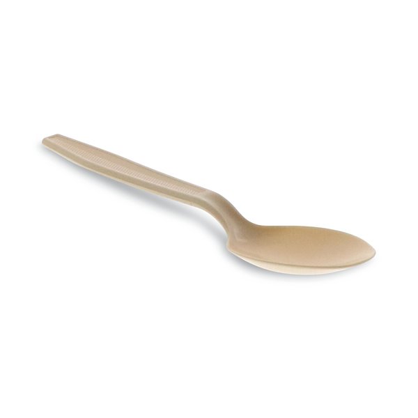 EarthChoice PSM Cutlery, Heavyweight, Spoon, 5.88 in, Tan, PK1000
