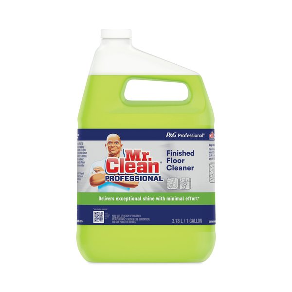 Finished Floor Cleaner, Lemon Scent, One Gallon Bottle, PK3