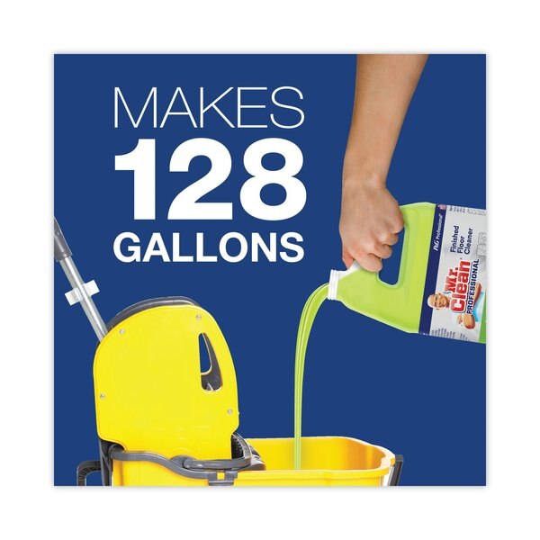 Finished Floor Cleaner, Lemon Scent, One Gallon Bottle, PK3